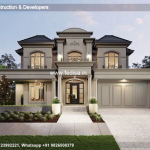 Exterior House Luxury Villa Luxury  House House Front Design Home Front Design-7242