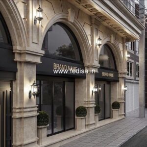 Exterior House Luxury Villa Luxury  House House Front Design Home Front Design-7291