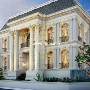 Exterior House Luxury Villa Luxury  House House Front Design Home Front Design-7295