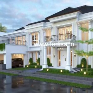 Exterior House Luxury Villa Luxury  House House Front Design Home Front Design-7311