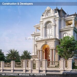 Exterior House Luxury Villa Luxury  House House Front Design Home Front Design-7319