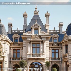 Exterior House Luxury Villa Luxury  House House Front Design Home Front Design-7341