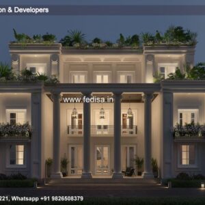 Exterior House Luxury Villa Luxury  House House Front Design Home Front Design-7359