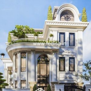 Exterior House Luxury Villa Luxury  House House Front Design Home Front Design-7404