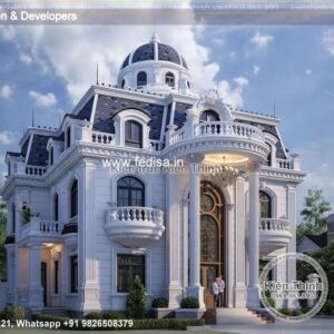 Exterior House Luxury Villa Luxury  House House Front Design Home Front Design-7410