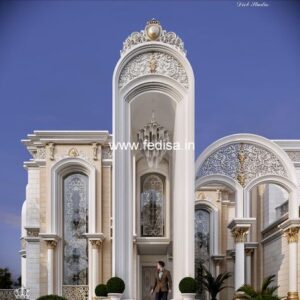 Exterior House Luxury Villa Luxury  House House Front Design Home Front Design-7417