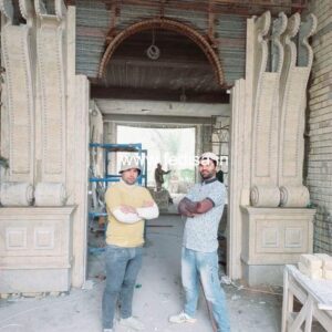 Exterior House Luxury Villa Luxury  House House Front Design Home Front Design-7459