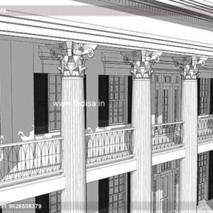 Exterior House Luxury Villa Luxury  House House Front Design Home Front Design-7553