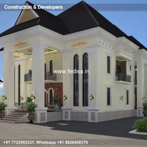 Exterior House Luxury Villa Luxury  House House Front Design Home Front Design-7606