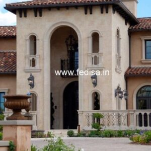 Exterior House Luxury Villa Luxury  House House Front Design Home Front Design-7635