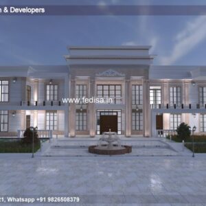 Exterior House Luxury Villa Luxury  House House Front Design Home Front Design-7656