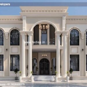 Exterior House Luxury Villa Luxury  House House Front Design Home Front Design-7661