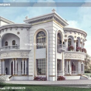 Exterior House Luxury Villa Luxury  House House Front Design Home Front Design-7663