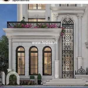 Exterior House Luxury Villa Luxury  House House Front Design Home Front Design-7692