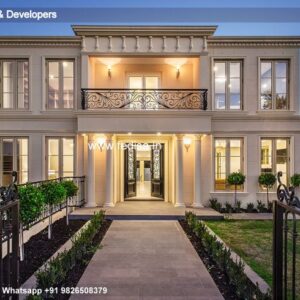 Exterior House Luxury Villa Luxury  House House Front Design Home Front Design-7789