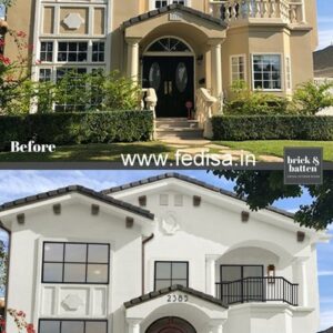 Exterior House Luxury Villa Luxury  House House Front Design Home Front Design-7824