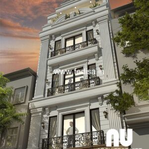 Exterior House Luxury Villa Luxury  House House Front Design Home Front Design-7827