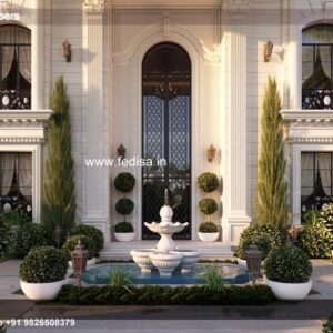 Exterior House Luxury Villa Luxury  House House Front Design Home Front Design-7862