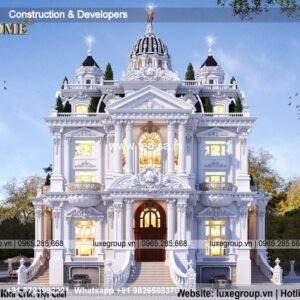 Exterior House Luxury Villa Luxury  House House Front Design Home Front Design-7863