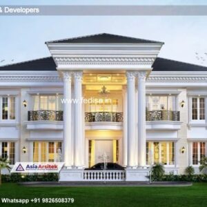 Exterior House Luxury Villa Luxury  House House Front Design Home Front Design-7864