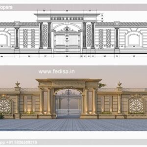 Exterior House Luxury Villa Luxury  House House Front Design Home Front Design-7881