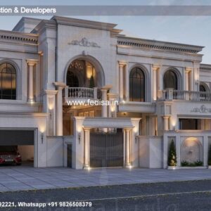 Exterior House Luxury Villa Luxury  House House Front Design Home Front Design-8016