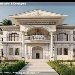 Exterior House Luxury Villa Luxury  House House Front Design Home Front Design-8036