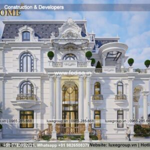 Exterior House Luxury Villa Luxury  House House Front Design Home Front Design-8038