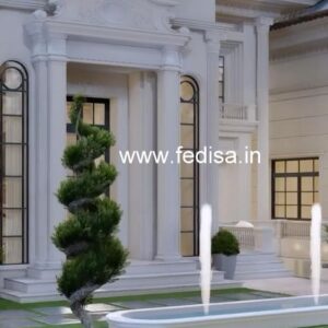 Exterior House Luxury Villa Luxury  House House Front Design Home Front Design-8050