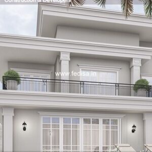 Exterior House Luxury Villa Luxury  House House Front Design Home Front Design-8076