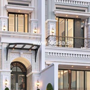 Exterior House Luxury Villa Luxury  House House Front Design Home Front Design-8079