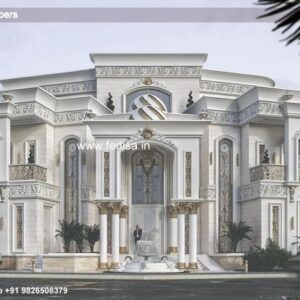 Exterior House Luxury Villa Luxury  House House Front Design Home Front Design-8100