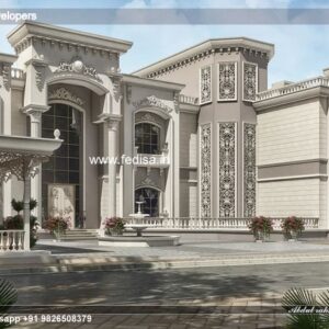 Exterior House Luxury Villa Luxury  House House Front Design Home Front Design-8107