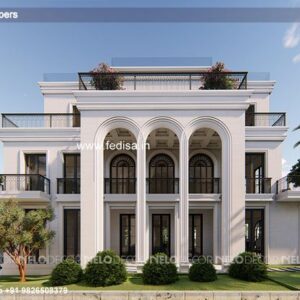 Exterior House Luxury Villa Luxury  House House Front Design Home Front Design-8110