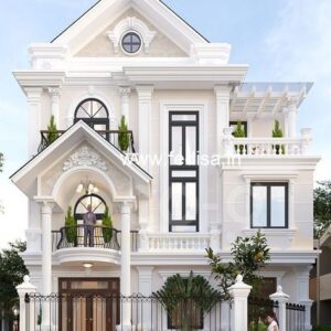 Exterior House Luxury Villa Luxury  House House Front Design Home Front Design-8122