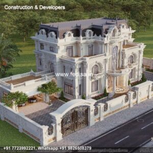 Exterior House Luxury Villa Luxury  House House Front Design Home Front Design-8135