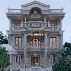 Exterior House Luxury Villa Luxury  House House Front Design Home Front Design-8171