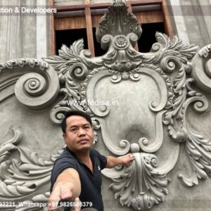 Exterior House Luxury Villa Luxury  House House Front Design Home Front Design-8186