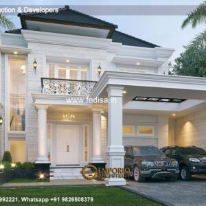 Exterior House Luxury Villa Luxury  House House Front Design Home Front Design-8207