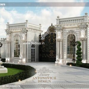 Exterior House Luxury Villa Luxury  House House Front Design Home Front Design-8211