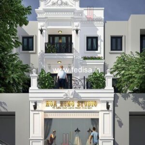 Exterior House Luxury Villa Luxury  House House Front Design Home Front Design-8248