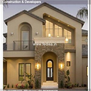 Exterior House Luxury Villa Luxury  House House Front Design Home Front Design-8255