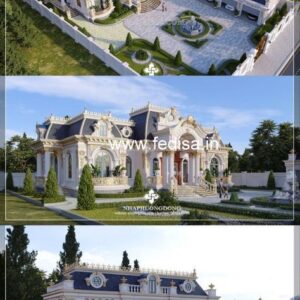 Exterior House Luxury Villa Luxury  House House Front Design Home Front Design-8272