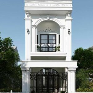 Exterior House Luxury Villa Luxury  House House Front Design Home Front Design-8291