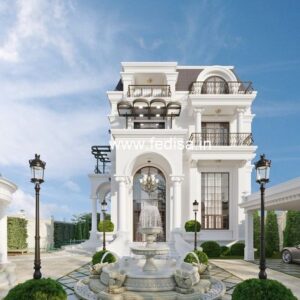 Exterior House Luxury Villa Luxury  House House Front Design Home Front Design-8298