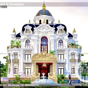 Exterior House Luxury Villa Luxury  House House Front Design Home Front Design-8304