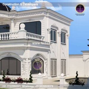 Exterior House Luxury Villa Luxury  House House Front Design Home Front Design-8318