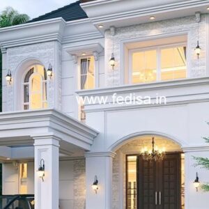 Exterior House Luxury Villa Luxury  House House Front Design Home Front Design-8352