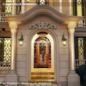 Exterior House Luxury Villa Luxury  House House Front Design Home Front Design-8354
