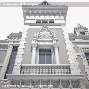 Exterior House Luxury Villa Luxury  House House Front Design Home Front Design-8379